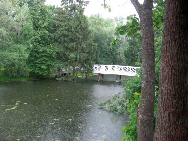 Горбатый мост в Большом Болдино
