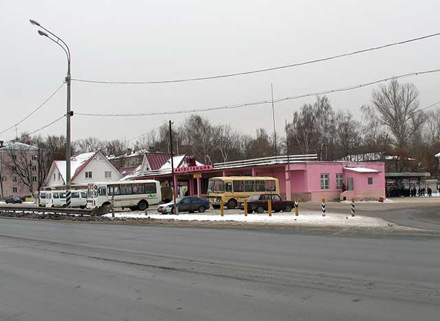 Автостанция Кстова. Фото с сайта kstnews.ru