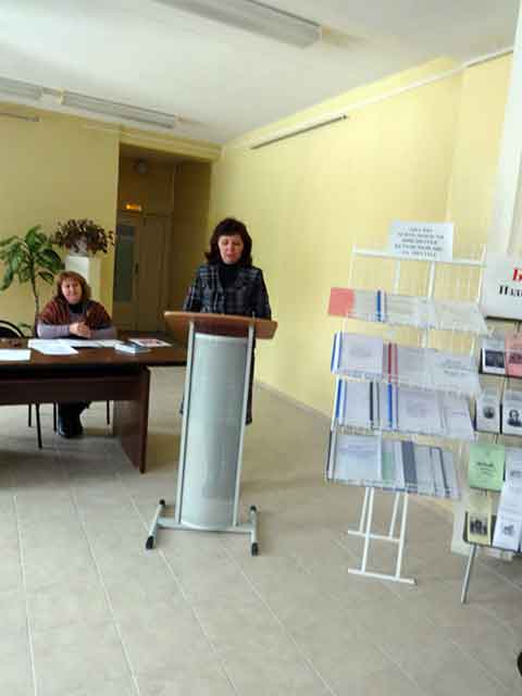 Ирина Викторовна Горянская рассказала о деятельности детских библиотек кстовской ЦБС