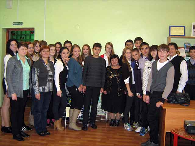 Встреча учащихся с Поэтессой Ниной Лугборской
