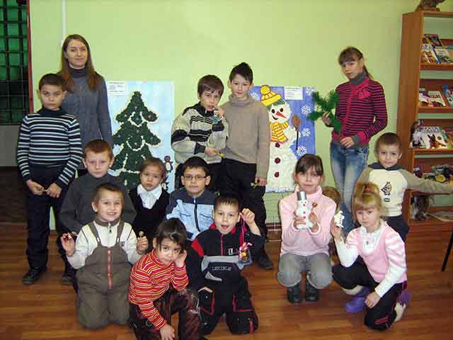 Новогодний праздник для школьников и детей приюта «Алый парус»