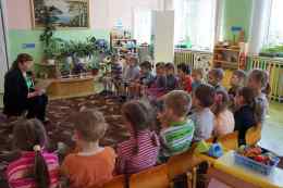 Участники акции - воспитанники детского дома п.Стан-Шелокша