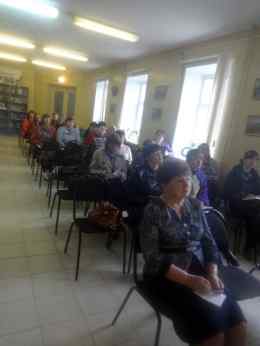 Участники семинара - библиотечные работники Кстовского района