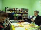 Глава МСУ Ройкинского сельского совета Ю.П.Конюхов поздравляет гостей мероприятия с праздником.