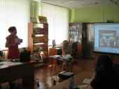 В. М. Коробейникова программе «Творчество без границ» на районном семинаре для библиотечных работников
