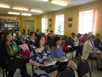 Участники семинара - библиотечные работники Кстовского района