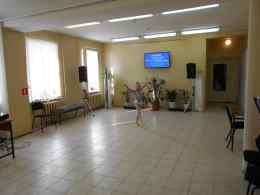 Выступление воспитанницы отделения художественной гимнастики ФОК Волжский берег